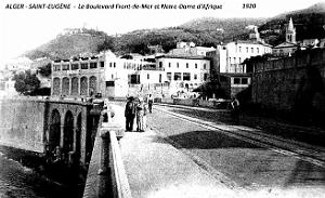 Alger-Saint-Eugene - Boulevard Front-de-Mer - 1920